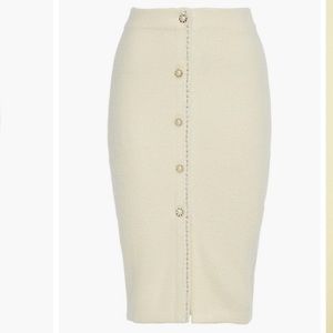 Tweed Trim Skirt